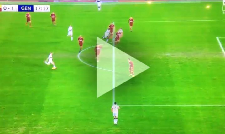 Piątek STRZELA GOLA z AS Romą! 1-0 [VIDEO]